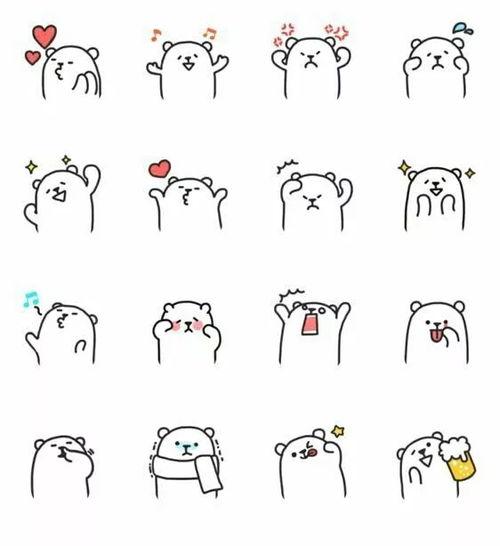 微头条手帐简笔画,手帐简笔画的艺术魅力